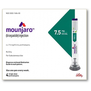 MOUNJARO 7.5 MG / 0.5 ML ( TIRZEPATIDE ) FOR SUBCUTANEOUS INJECTION 4 PRE-FILLED PENS